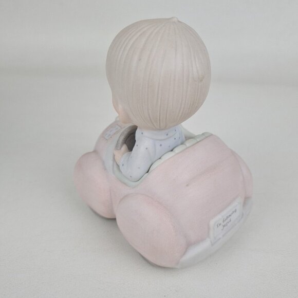 Precious Moments PM-862 I'M FOLLOWING JESUS Boy Holy Bible Porcelain Figurine - Picture 3 of 6